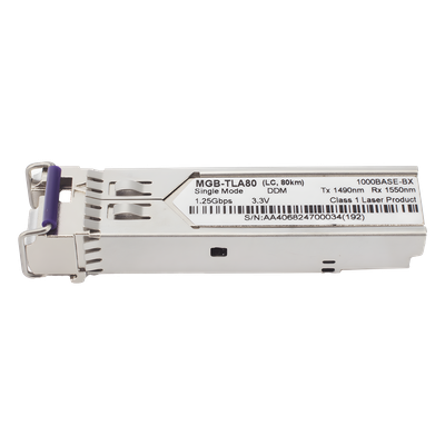 Módulo Industrial mini-GBIC SFP-Port 1000BASE-LX - 80 km (-40~85 grados C) - Imagen 4