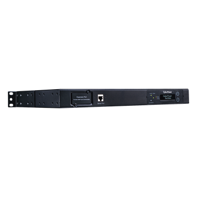 PDU ATS (Fuente Redundante Auto-transferible) Medible, Para Distribución de Energía, 2 Entradas 120 Vca NEMA5-15P, Con 10 Salidas NEMA 5-15R, Horizontal 19in, 1UR - Imagen 4
