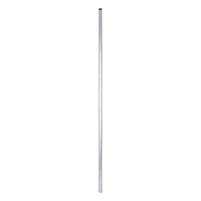 Poste de Esquina / Tubo Galvanizado G60 / 1.20 m (3.9 ft) / 5 Perforaciones / 1" Diámetro / Para Cerco Eléctrico
