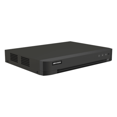 DVR 16 Canales TURBOHD + 16 Canales IP / 8 Megapixel (4K) / Audio Bidireccional / ACUSENSE / Reconocimiento Facial / 2 Bahías de Disco Duro / Salida de Video en 4K / H.265+ - Imagen 4