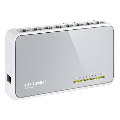 Switch de escritorio 8 puertos 10/100 Mbps