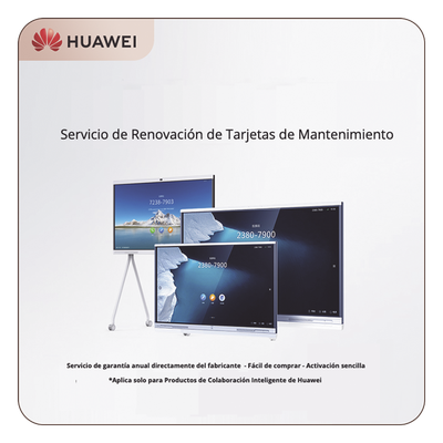 Tarjeta de Servicio de Mantenimiento / Reemplazo Anticipado de Hardware 9x5 / Soporte Técnico 24x7 / Garantía 90 días en Piezas / Compatible con IdeaHub OPS