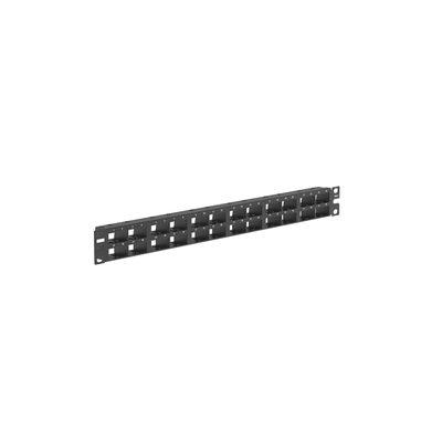 Panel de Parcheo Modular Mini-Com (Sin Conectores), Plano, Blindado, Alta Densidad, de 48 Puertos, 1UR - Imagen 5