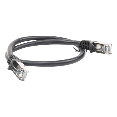 Cable de Parcheo FTP Cat6 - 0.5 Metros (1.64 Pies) - Negro - Imagen 5