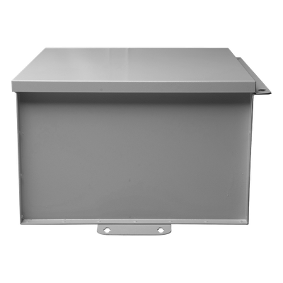 Gabinete de Telecom. de Acero Galvanizada con Plato Interior (400 x 400 x 250 mm). SE PUEDE PONER CANDADO. - Imagen 6