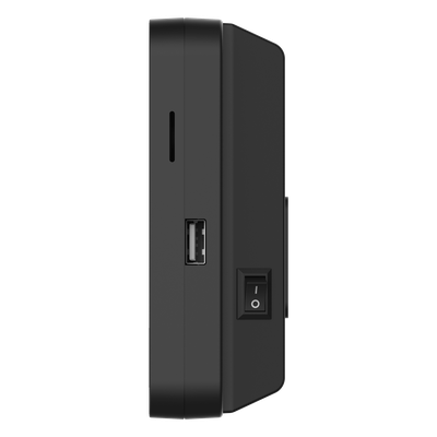 Terminal Min Moe WiFi / Touch de Reconocimiento Facial y Huella con Batería de Respaldo Incluida / ASISTENCIA y Control de ACCESO / 1500 Rostros, 3,000 Huellas y 3,000 tarjetas / Lee códigos QR / Videoportero / Detección de Cubreboca - Imagen 3