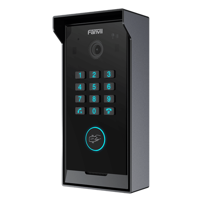 Videoportero Slim IP SIP con Cámara HD, IP IP65, Teclado Numérico y Relé, Apertura por BLE, Tarjeta, Remoto, Protocolo ONVIF, Compatible con App Fanvil Link - Imagen 3