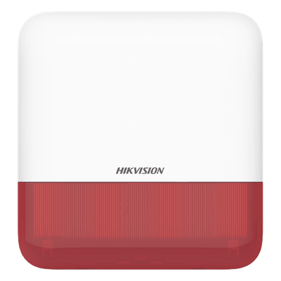 (AX PRO) Sirena Inalámbrica con Estrobo Rojo para Exterior IP65 / 110 dB - Imagen 3