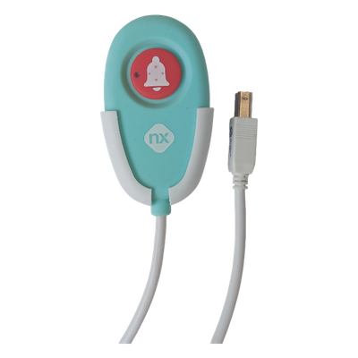 Terminal de Cama Inalámbrico / Botón de Alarma Presencia y Médico / IP54 / Material ABS Antibacteriano / RF 433MHz / 400 metros Distancia Transmisión (linea de vista)/ Alimentación 2xAAA / Protocolo POCSAG - Imagen 3