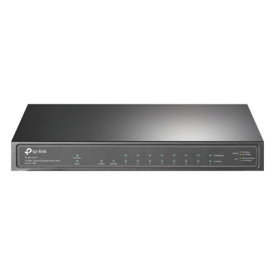 Switch de escritorio PoE+, no Administrable 8 puertos 10/100/1000 Mbps + 1 puertos 10/100/1000 Mbps (Uplink) + 1 puerto SFP, 63W - Imagen 3