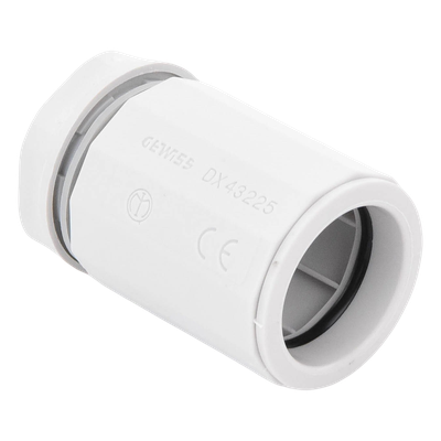 Conector de tubería rígida a caja (Racor), PVC Auto-extinguible, de 25 mm - Imagen 4