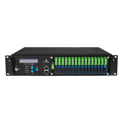 Amplificador Óptico EYDFA de 32 Puertos de 1550nm