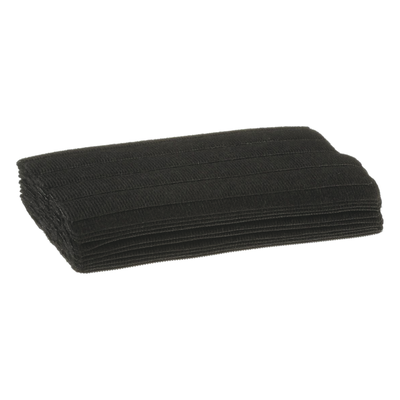 Paquete de 100pz de Cinta de Contacto Tak-Ty®, de 178 mm de Largo y 19.1 mm de Ancho, Color Negro - Imagen 3