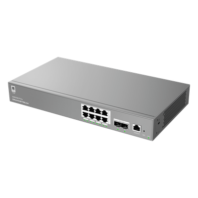 Switch de Red Empresarial L2++ / Serie GWN7800 Pro / 8 Puertos Gigabit PoE 120W / 2 Puertos 2.5GG SFP / Gestión Cloud GDMS / VLAN 4K / QoS Avanzado / Seguridad Integral - Imagen 4