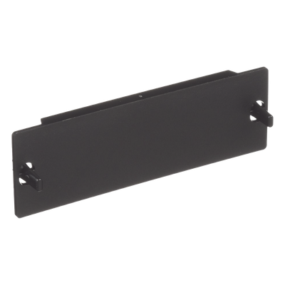 Placa Ciega FAP, Para Reservar Espacio de Uso Futuro en Paneles de Fibra Óptica, Color Negro - Imagen 4