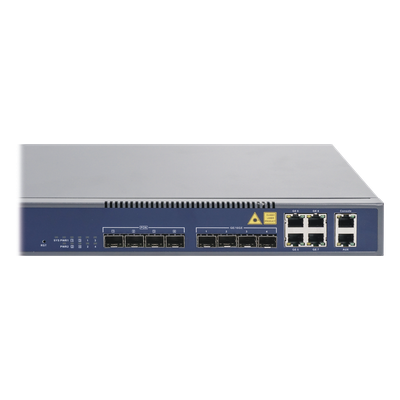 OLT de 4 puertos EPON con 8 puertos Uplink (4 puertos Gigabit Ethernet + 4 puertos Gigabit Ethernet SFP) , hasta 256 ONUS, - Imagen 4