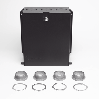 Caja de Zona (Punto de Consolidación), de 24 Puertos, Ideal para Soportar Cableado en una Gran Variedad de Áreas de Trabajo, Compatible con Conectores MAX, Z-MAX, o TERA, Color Negro - Imagen 7