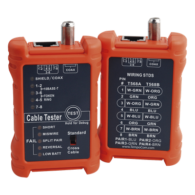 Tester Profesional para Mapeo de Cables de Red/Coaxiales - Imagen 6
