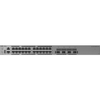 Switch Multi-GE Gestionable / 24 Puertos 2.5G PoE++ / 4 Puertos SFP+ 10G / Capacidad 200 Gbps / Enrutamiento Capa 3 / VSU / Protección Sobretensión 10 kV / Alimentación Redundante / Línea Cybrey - Imagen 3