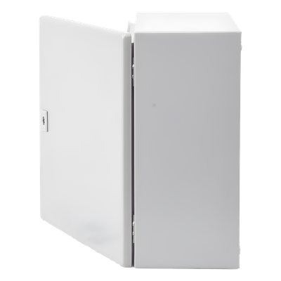 Gabinete de Acero, Nema 4 -IP 66 de 40 x 40 x 20 cm con Platina y certificado UL. - Imagen 4