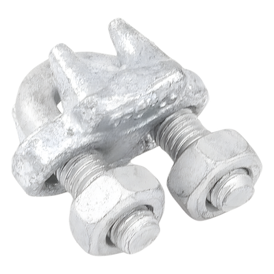 Nudo/ Perro/ Abrazadera Acero Forjado para Cable de 5/16", Galv. por Inmersión en Caliente. - Imagen 5