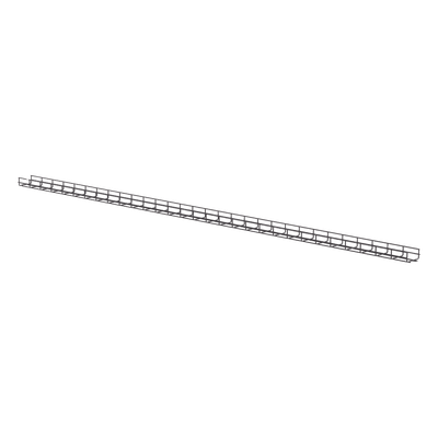 Charola Wire Basket de 12 in (304 mm) de Ancho, 2 in (50 mm) de Alto, 3 m de Largo, Hasta 209 Cables Cat6, Color Negro - Imagen 3