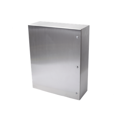 Gabinete de Acero Inoxidable IP66 Uso en Intemperie (800 x 1000 x 300 mm) con Placa Interna Galvanizada. - Imagen 3