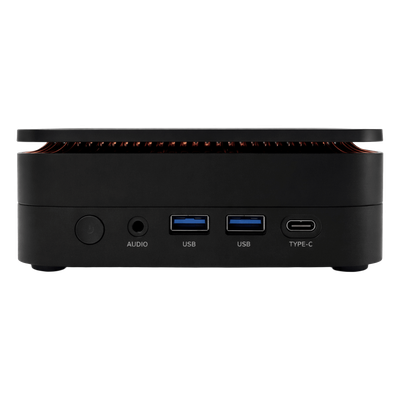 Mini estación de trabajo (Mini PC) / AMD Ryzen 7 7735HS / Wi-Fi 6 / Bluetooth 5.2 / 16 GB DDR5 / 512 GB SSD / Windows 11 / 128 mm × 128 mm × 42 mm (5.0 in × 5.0 in × 1.7 in)