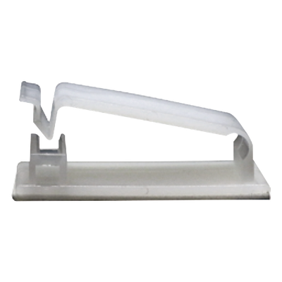 Clip Organizador de Cables Auto-Adherible Diseñado Para Sujetar y Organizar Cables Sin Necesidad de Perforar Muros, Paquete con 5 Piezas, (3501-01001) - Imagen 3