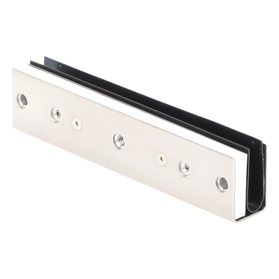 Montaje en "U" para Puertas de Vidrio /1/2" de Grosor/ Uso con chapas de 600 y 750 lbs / Ajuste por Opresores - Imagen 7
