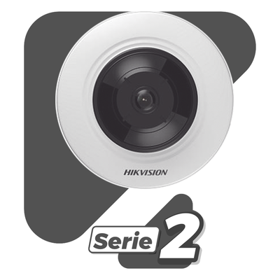 Mini Fisheye IP 5 Megapixel / Panorámica 180° - 360° / Microfono Integrado / 8 mts IR / Uso en Interior / PoE / Múltiples Vistas por iVMS-4200 / Alarmas I/O / Micro SD - Imagen 7