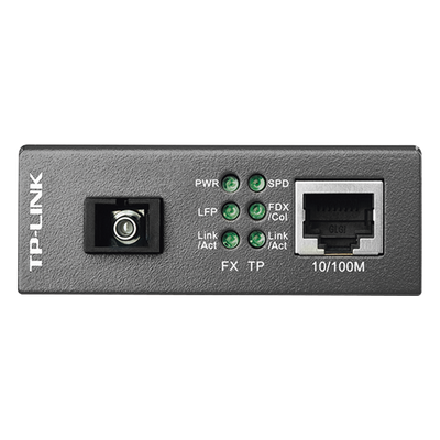 Convertidor Fibra Óptica WDM Monomodo / 1 puerto RJ45 10/100 Mbps / 1 puerto SC/UPC 100 Mbps / Hasta 20 Km / Para su Funcionamiento Requiere el Modelo MC111CS / Plug and Play - Imagen 3