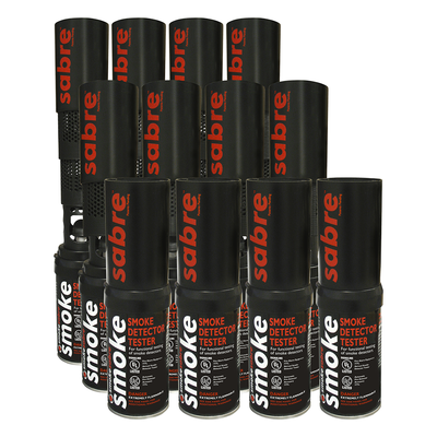 Lata De Humo Sintético En Aerosol 2.6 oz, Para Prueba De Detectores, Libre De Silicona, 100% Biodegradable, No Contamina Los Detectores, Uso Manual, Listado UL - Imagen 4