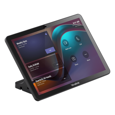 Tableta de Control CTP25 de Yealink Para Salas de Reuniones con Pantalla IPS de 10.1” y PoE Integrado