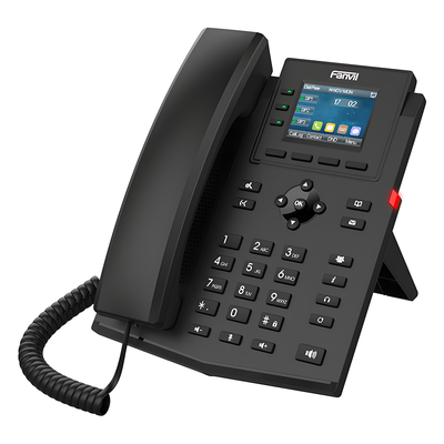 Teléfono 2 Hilos para switch PN8 y PN24 /empresarial para 4 líneas SIP con pantalla LCD de 2.4 pulgadas a color, Opus y conferencia de 6 vías, PoE. - Imagen 5