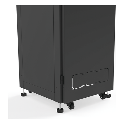 Gabinete para Telecomunicaciones Rack Estándar de 19", 42UR, 600 mm Ancho x 600 mm Profundidad. Fabricado en Acero, Se envía el Gabinete Armado. - Imagen 11