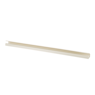 Canaleta LD10 de PVC rígido, con cinta adhesiva para instalación sin herramientas, de 38.4 x 24 x 2438 mm, Color Blanco Mate - Imagen 3