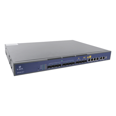 OLT de 8 puertos GPON con 8 puertos Uplink (4 puertos Gigabit Ethernet + 2 puertos SFP + 2 puertos SFP+) hasta 1,024 ONUs - Imagen 3