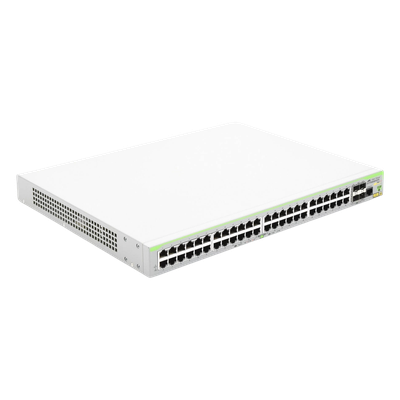 Switch PoE+ Administrable CentreCOM FS980M, Capa 3 de 48 Puertos 10/100Mbps + 4 SFP Gigabit, 375W - Imagen 3