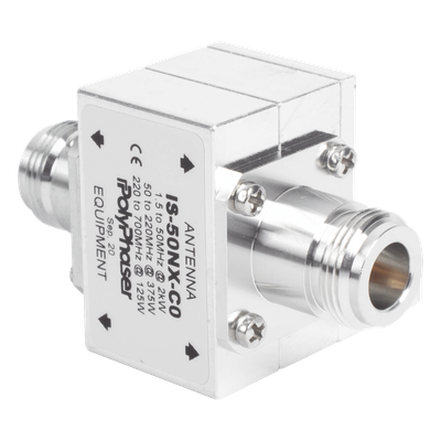 Protector Coaxial RF / 1.5-700 MHz / 50 Ω / Conectores N Hembra / Ceja Lateral / 2 kW - Imagen 3