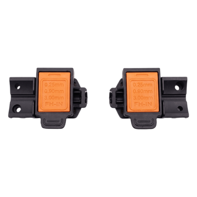 Par de Holders Universales / Alta Precisión / Fibras 900 µm, 250 µm, 3.0 mm y Drop Plana / Uso Industrial
