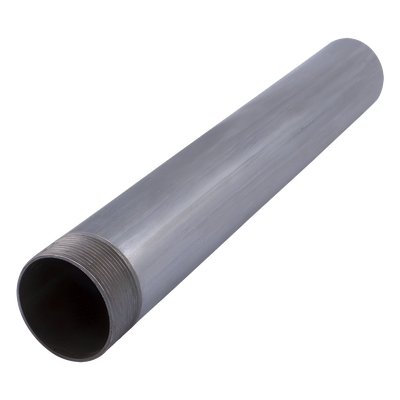 Tubo conduit 1" Pared Gruesa (25mm) x 3 metros, galvanizado, etiqueta amarilla calibre 14  (Incluye 1 cople).