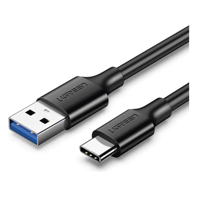 Cable USB-A a USB-C | 1 Metro | Carga y Sincronización de Datos | Carga Rápida 60W | Datos 5 Gbps | QC 3.0/2.0 | FPC | AFC | Protección Integrada | Duradero y Flexible| Caja ABS | Cubierta de TPE | Color Negro. - Imagen 4
