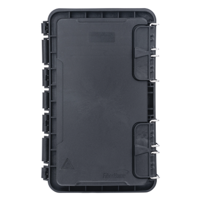 Caja de Distribución de Fibra Óptica, Hasta 96 Empalmes, Exterior IP65, Color Negro - Imagen 3
