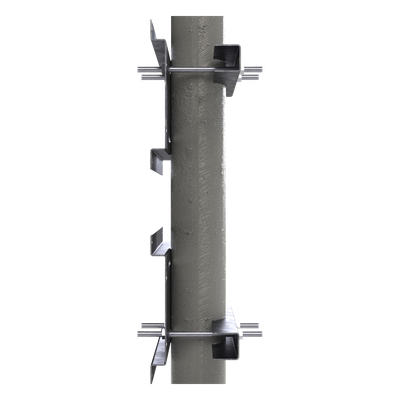 Herraje para Fijación a Pared, Torre o Poste compatible con LP-FORTE-16UR3 y LP-FORTE-24U-R3 - Imagen 3