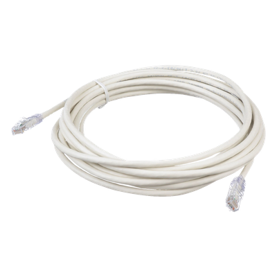 Cable de Parcheo TX6, UTP Cat6, 24 AWG, CM, Color Blanco, 6.1 Metros (20 Pies) - Imagen 4