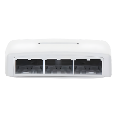 Caja de Montaje en Superficie, Para 6 Módulos Mini-Com, Color Blanco - Imagen 6