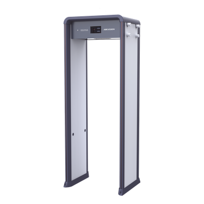 Arco Detector de Metales de 33 Zonas con Pantalla LCD de 7" / Conteo de personas y Alarmas / Ajuste de Sensibilidad e Interferencias