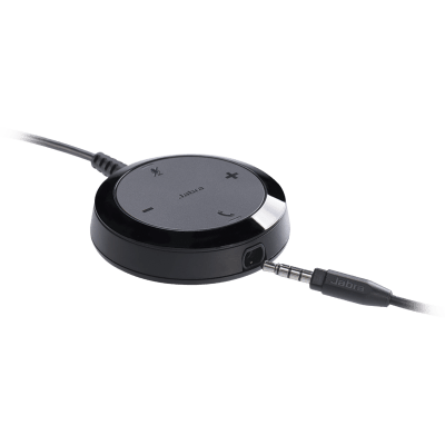 Jabra Evolve 30 II Duo MS con conexión USB C/A y 3.5mm, micrófono con cancelación de ruido y controlador en el cable con botones e indicadores LED (5399-823-369)) - Imagen 5
