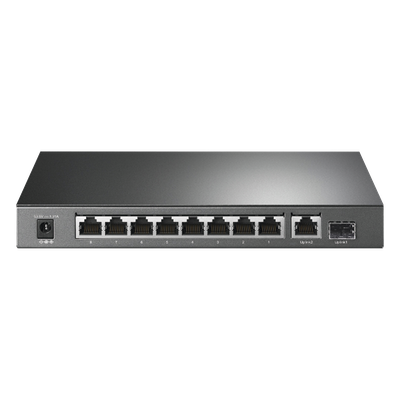 Switch de escritorio PoE+, no Administrable 8 puertos 10/100/1000 Mbps + 1 puertos 10/100/1000 Mbps (Uplink) + 1 puerto SFP, 63W - Imagen 4